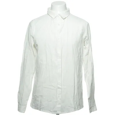 Chemise (Blanc) de Marine Scandinavian Sportswear Coton, Lin