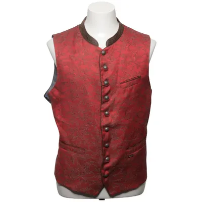 Kostuumgilet (Rood, Bruin) van Stockerpoint Katoen, Polyester, Viscose