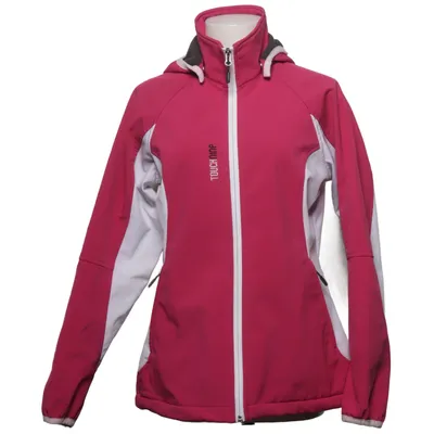 Softshelljacka (Rosa, Vit) från Touch Nine Elastan, Polyester