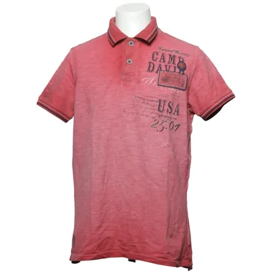 Poloshirt (Rood) van Camp David