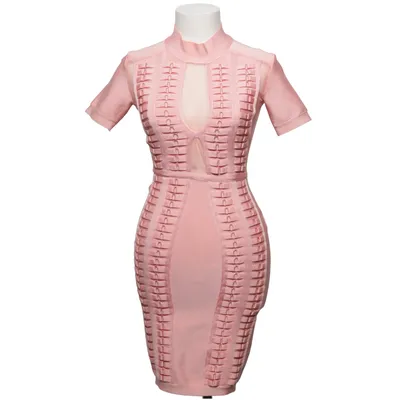 Cocktail dress (Pink) Elastane, Polyamide, Viscose