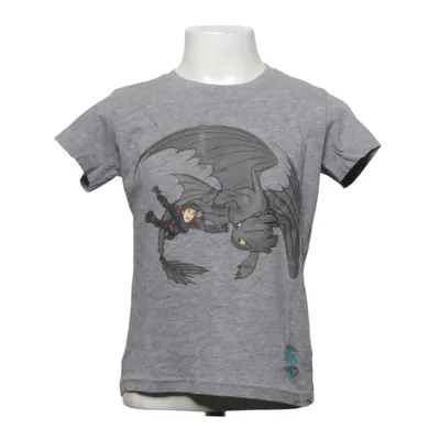 T-shirt (Grau) von Dragons Bio-Baumwolle, Viskose