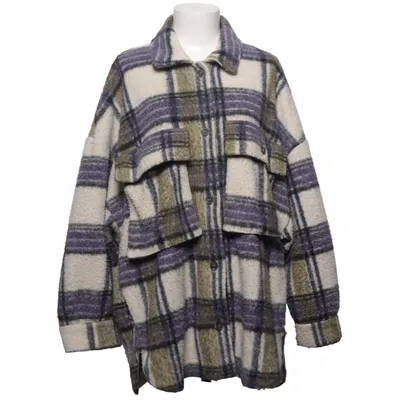 Overshirt (Gray, Green, Beige) from Dilvin Woman Acrylic, Cotton, Polyester, Wool