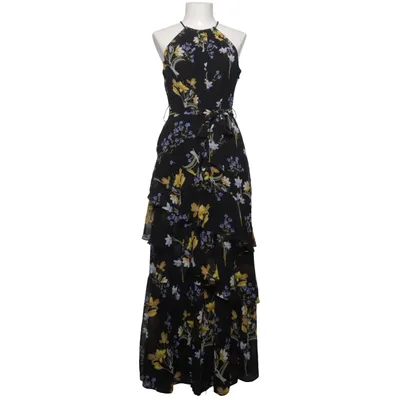 Långklänning (Svart, Flerfärgad) från Karen Millen Polyester