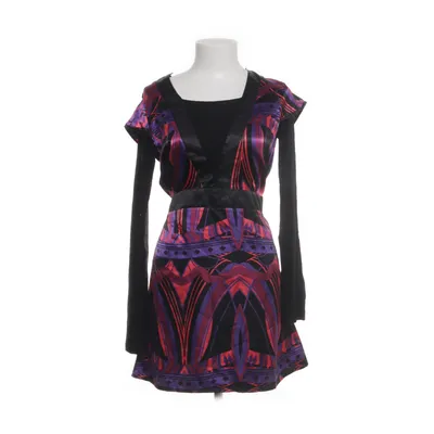 Robe (Noir, Multicolore) de X-Mail Élasthane, Polyester, Viscose