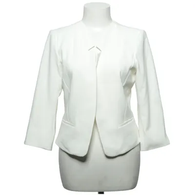 Kavaj (Vit) från Soaked in Luxury Elastan, Polyester, Viskos