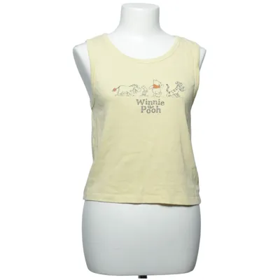 Crop top (Geel) van Disney Katoen, Elastaan