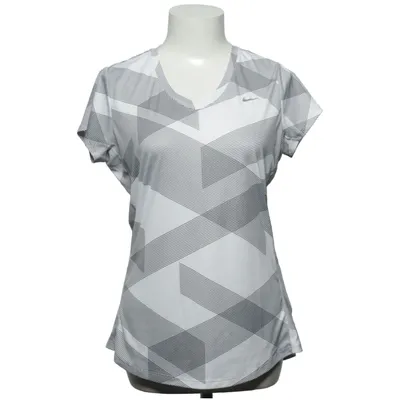 T-shirt (Wit, Grijs) van Nike Running Polyester
