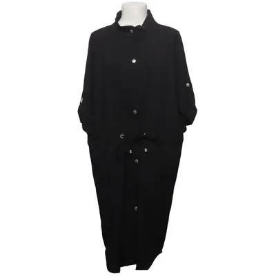 Robe chemise (Noir) de Imitz Élasthane, Polyester