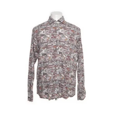 Shirt (Brown, Multicolored) from Eton Cotton, Silk