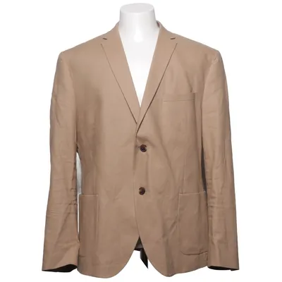 Blazer (Beige) fra Isaac Dewhirst Bomuld, Linned