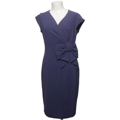 Jurk (Blauw) van Salko Acetaat, Elastaan, Polyester, Viscose
