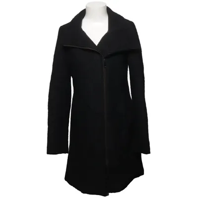 Mantel (Schwarz) von JYOTHI Polyester, Wolle