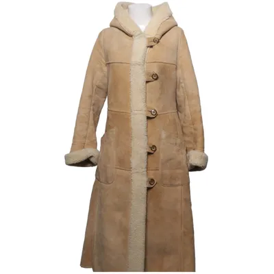 Shearlingjakke (Beige) fra Masens Skinnindustri
