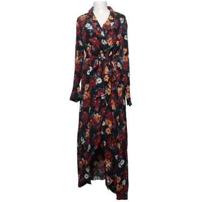 Wikkeljurk (Zwart, Meerkleurig) van Colourful Rebel Viscose