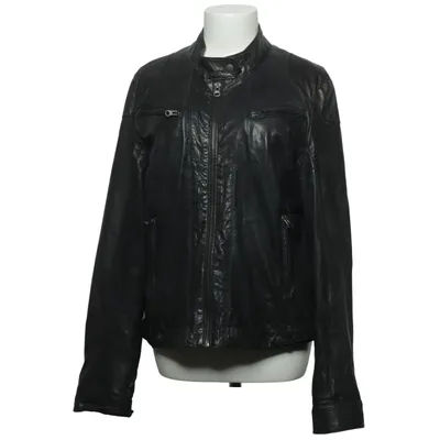 Läderjacka (Svart) från Gipsy Skinn, Polyester