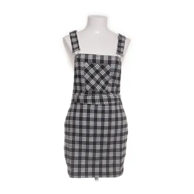 Dungaree dress (Black, White) from FB Sister Elastane, Polyamide, Polyester, Viscose