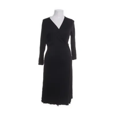 Wrap dress (Black) from Page One Viscose, Elastane
