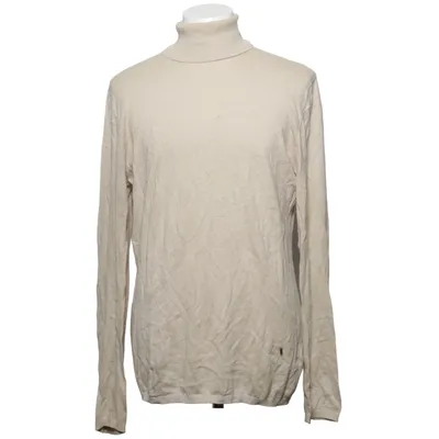 Turtleneck (Beige) fra White Bertoni Kashmir, Bomuld, Silke