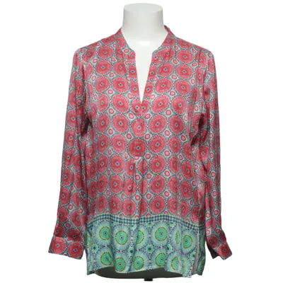 Blouse (Rouge, Multicolore) de Herzen´s Angelegenheit Élasthane, Soie