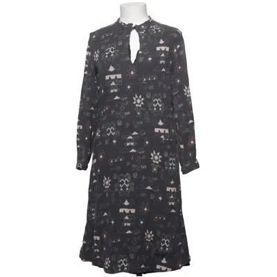 Robe longue (Gris, Multicolore) de Antik Batik Coton