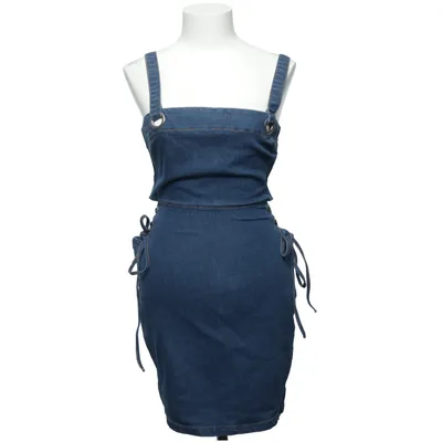 Robe en jean (Bleu) de Nasty Gal Coton, Élasthane, Polyester