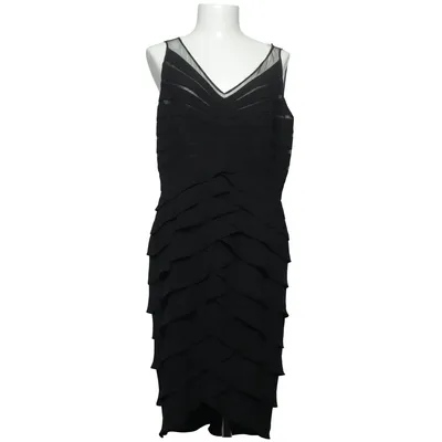 Robe de cocktail (Noir) de Adrianna Papell Élasthane, Polyester