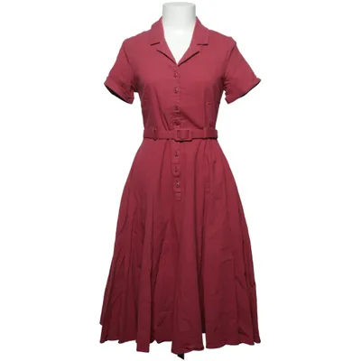 Shirt dress (Red) from Collectif Vintage Cotton