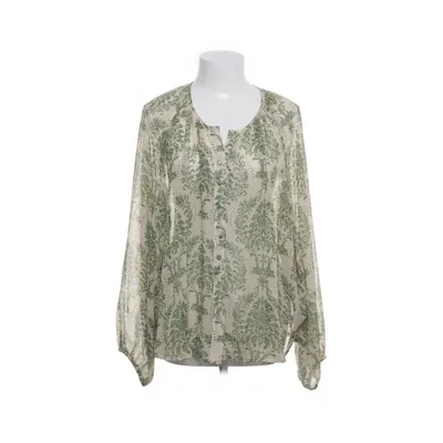 Blouse (Green, Multicolored) from Buykud Silk