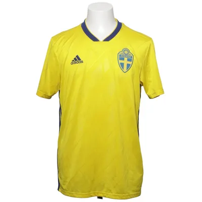 Fotbollströja (Gul, Blå) från Adidas Återvunnen polyester