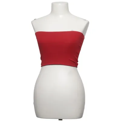 Tube top (Red) from Subdued Cotton, Elastane