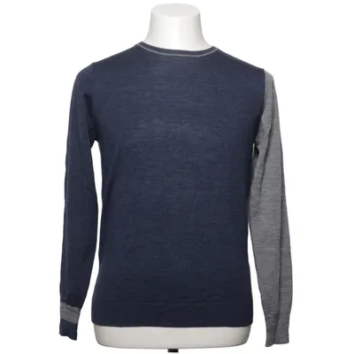 Strickpullover (Blau, Grau) von Hansen & Jacob Merinowolle