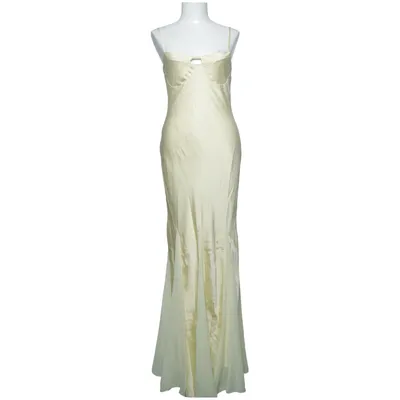 Maxi dress (Yellow) from Peppermayo Elastane, Polyester