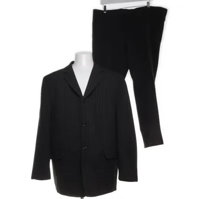 Suit (Black, White) from Angelo Litrico for C&A Viscose, Polyester