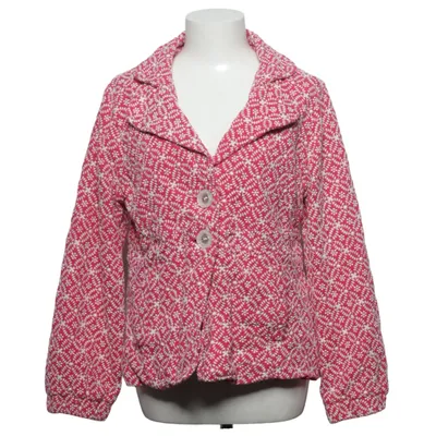 Blazer (Rose, Blanc) de Almia Coton, Polyester