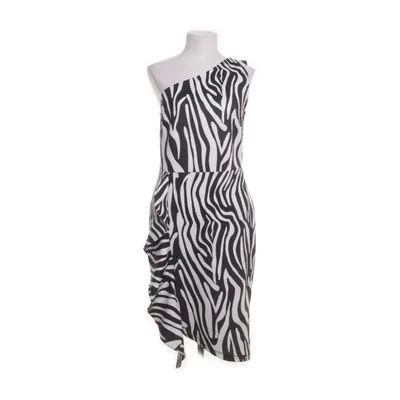 Jurk (Zwart, Wit) van Bodyflirt Boutique Polyester, Elastaan
