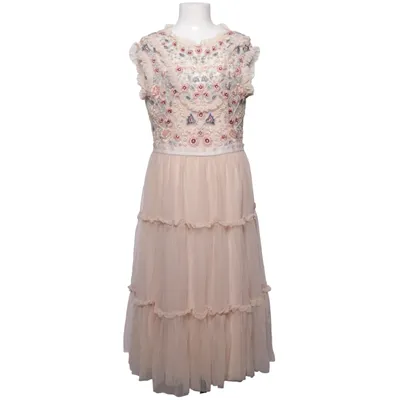 Kjole (Beige) fra Needle & Thread Polyamid, Polyester