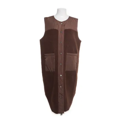 Fleecevest (Brun) fra Noisy May Polyester