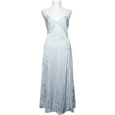 Dress (Blue, White) from H&M Modern Classic Polyester