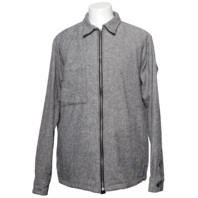 Overshirt (Gray) from Selected Homme Cotton, Recycled polyester