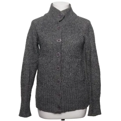 Cardigan (Grijs) van Thelin Acryl, Nylon, Wol