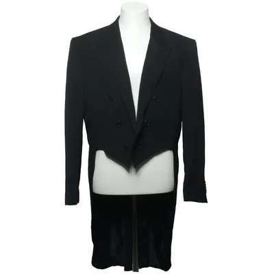 Frackkavaj (Svart) från Pierro Cini Polyester, Ull