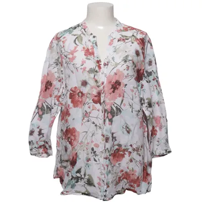 Blouse (White, Red, Green) from Erfo Pure Linen
