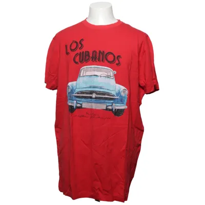 T-shirt (Rot, Mehrfarbig) von Dressmann Baumwolle