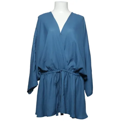 Slå-om bluse (Blå) fra Simply Be Polyester