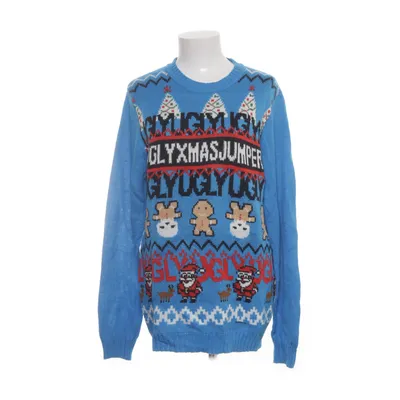Pull de Noël (Bleu, Multicolore) de Ckh Acrylique