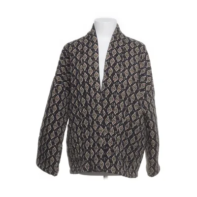 Cardigan (Black, Multicolored) from Senes Polyester, Viscose