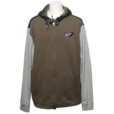 Sweat à capuche (Gris, Vert, Noir) de Alpinestars Coton, Polyester
