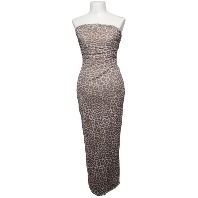 Maxi dress (Brown, Black) from New Yorker Elastane, Polyester
