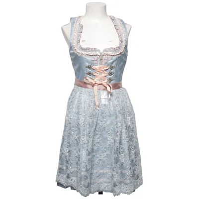 Dirndl (Blauw, Meerkleurig) van Krüger Madl Katoen, Polyester
